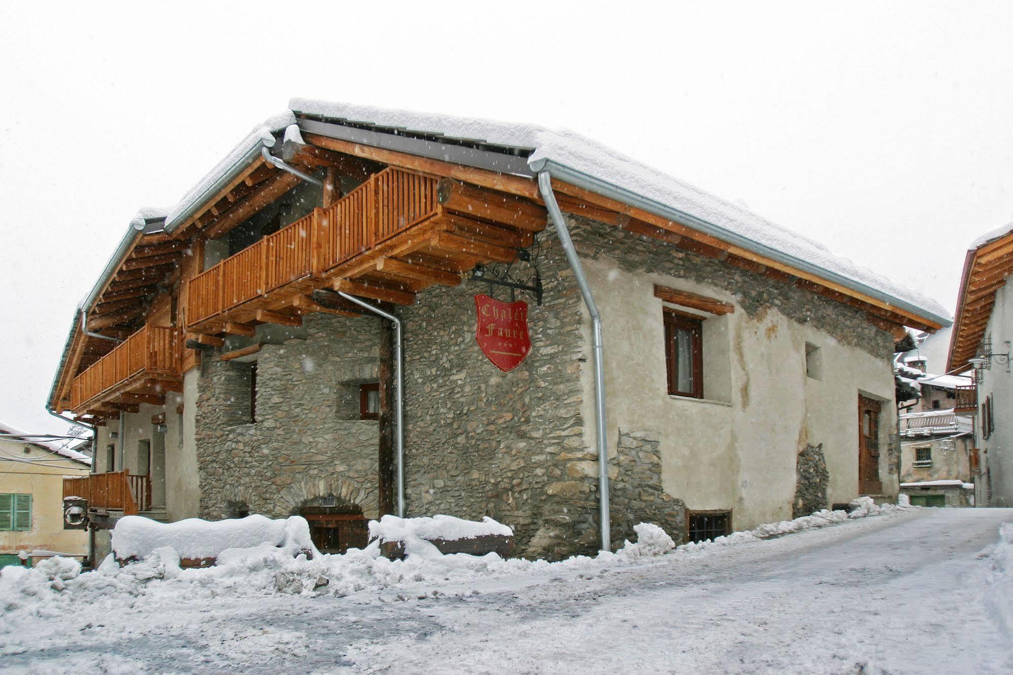 Chalet Faure Oulx エクステリア 写真